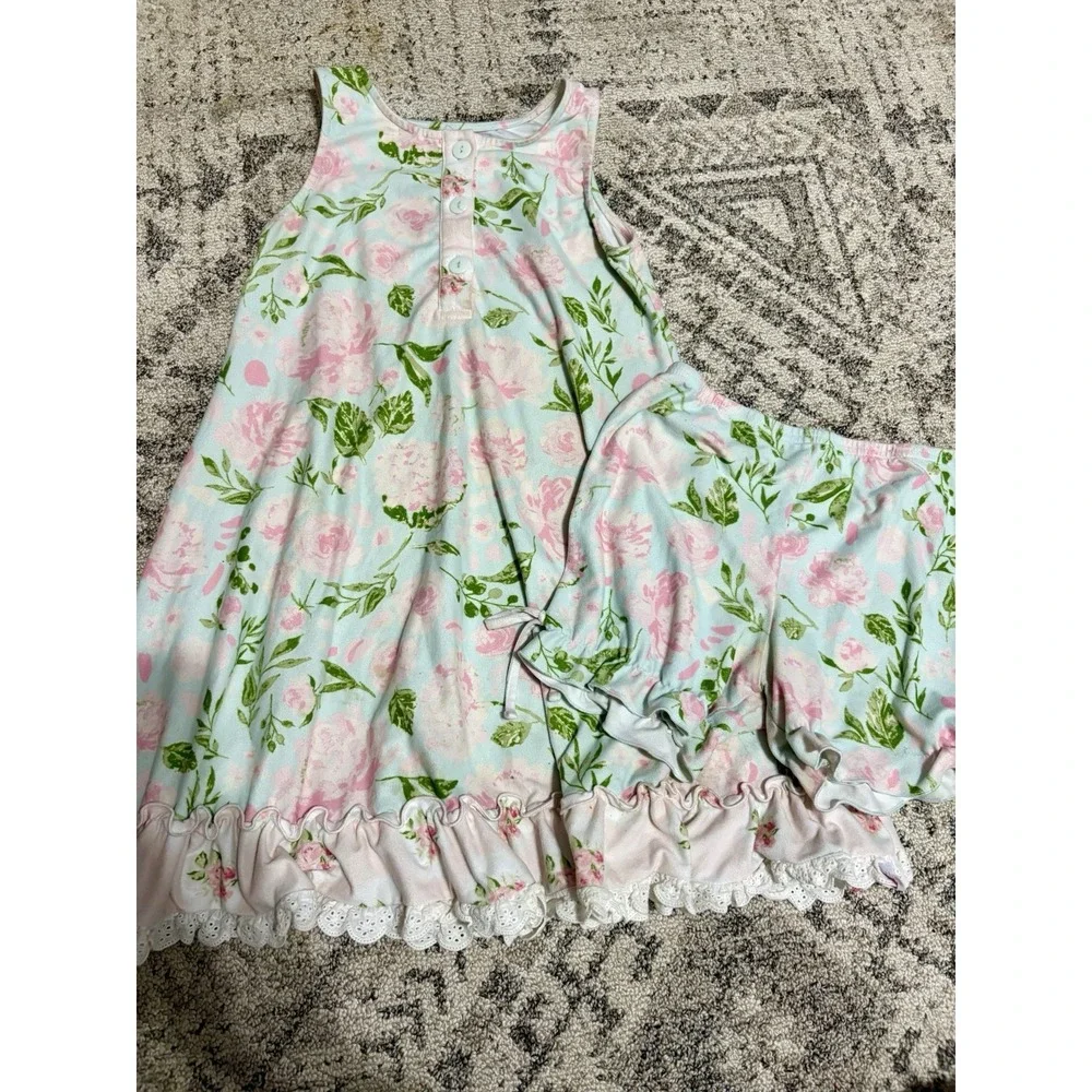 Girls Sweet Honey Floral Set Size 8Y